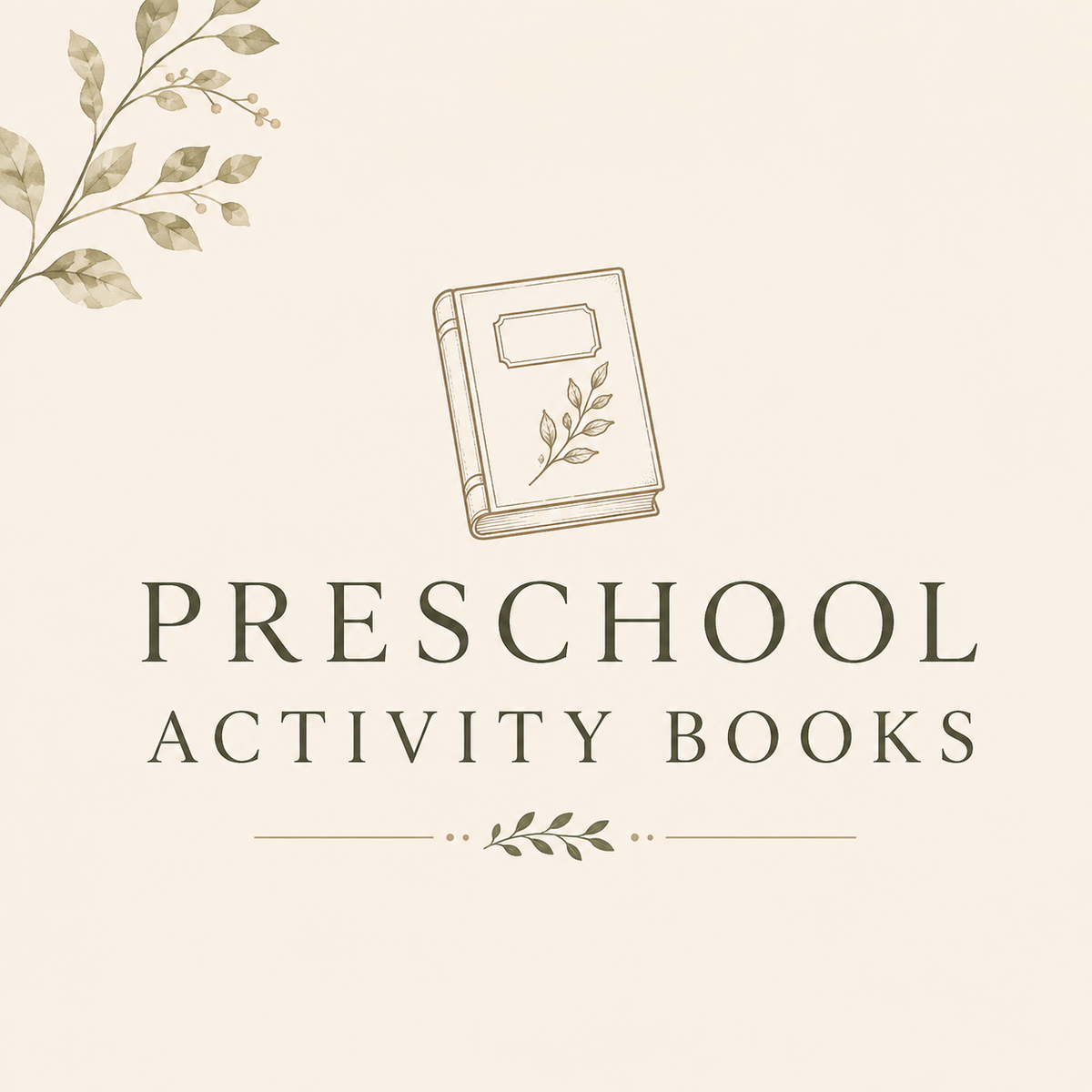 Preschool Activity Books